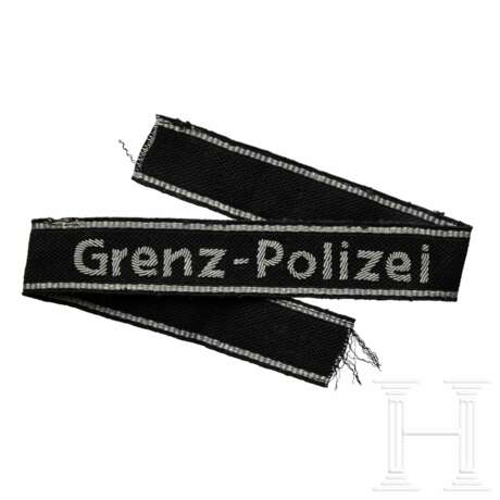 A Cufftitle for SS Auxilliary Personnel of the Border Police, Officer - фото 1