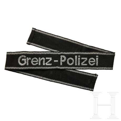 A Cufftitle for SS Auxilliary Personnel of the Border Police, Officer - photo 1