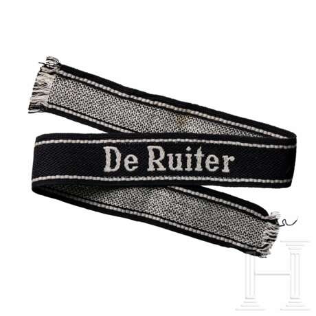 A Cufftitle for 49th SS Panzer Grenadier Regiment "De Ruiter", Enlisted - фото 1