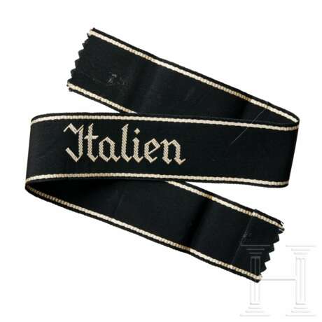 A Cufftitle for 29th SS Waffen Grenadier Division "Italienische Nr. 1", Enlisted - фото 1