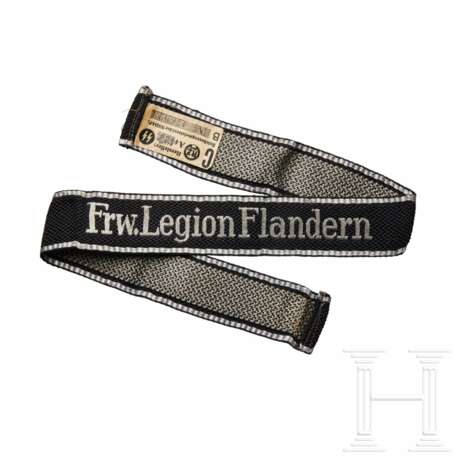 A Cufftitle for SS-Freiwilligen-Legion "Flandern", Officer - photo 1