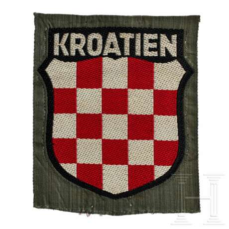 An Arm Shield for Croat Legion, Unissued Variant - Foto 1