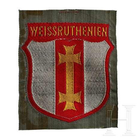 An Arm Shield for 30s Waffen-Grenadier-Division der SS (White Russia) - photo 1