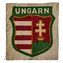 An Arm Shield for Hungarian Volunteers in the Heer