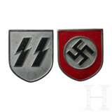 A Pair of Insignia for Waffen SS Pith Helmet - photo 1