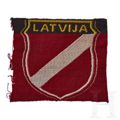 An Arm Shield for Waffen SS Latvian Volunteers, 2nd Pattern