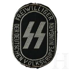 A Sleeve Badge for Hungarian SS Volunteers