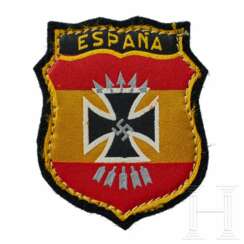 An Arm Shield for Spanish Volunteers Veterans of the Blue Division