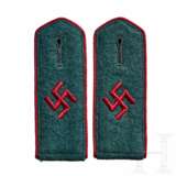 A Pair of Shoulder Straps for Schutzmannschaft Feuerschutz (Schuma) - photo 1