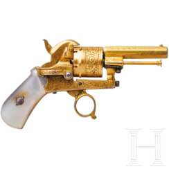 Miniatur-Stiftfeuerrevolver, Frankreich, um 1860