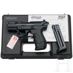 Walther P22 im Koffer