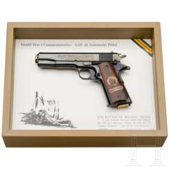 Colt Mod. 1911 Commemorative "Belleau Wood", im Schaukasten