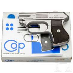 Cop Four Barrel Derringer, Stainless, in Box