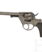 Suisse. Ordonnanzrevolver Pirlot Frères, Mod. 1872, Umbau - Versuch Zentralzündung