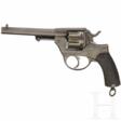 Ordonnanzrevolver Pirlot Frères, Mod. 1872, Umbau - Versuch Zentralzündung - Now at the auction