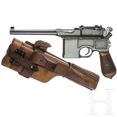 Mauser, Mod. 1912 (C 96) mit Anschlagschaft - Foto 1