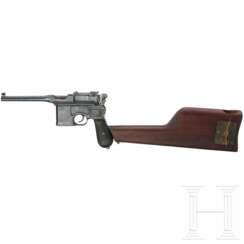 Mauser C 96/16, mit Anschlagkasten