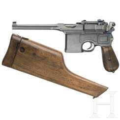 Mauser C 96/16, mit Anschlagkasten