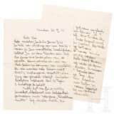 Eva Braun - eigenhändig geschriebener, fünfseitiger Brief an ihre Schwester Ilse vom 22. Juli 1937 - фото 1