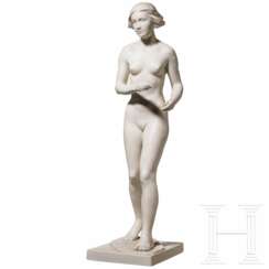 Porzellanfigur von Ottmar Obermaier (1883 - 1965) - "Die Schreitende", Rosenthal