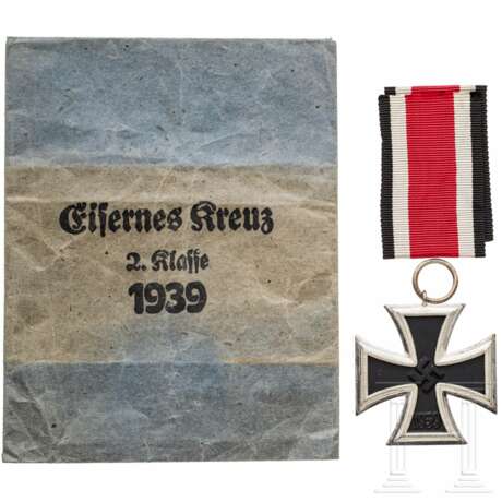 Eisernes Kreuz 1939 2. Klasse mit Verleihungstüte - photo 1