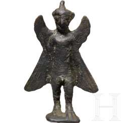 Bronzeskulptur des Winddämons Pazuzu, vorderasiatisch, frühes 1. Jtsd. v. Chr.