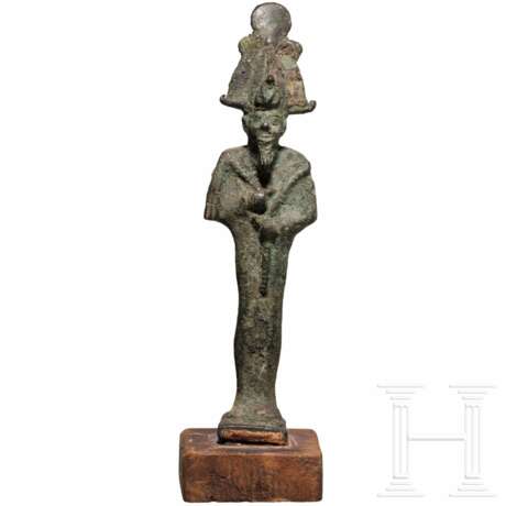 Bronzestatuette des Osiris, Spätzeit, Mitte 1. Jtsd. v. Chr. - фото 1