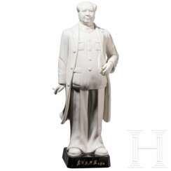 Blanc-de-Chine-Porzellanfigur von Mao Tse-Tung (Zedong), 1970er Jahre