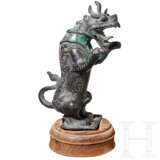 Bronze-Drache, China, 19./20. Jhdt. - Foto 1