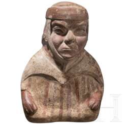 Figurengefäß, peruanische Nordküste, Moche-Kultur, 4. - 8. Jhdt.