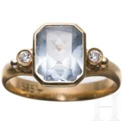 Ring mit Blautopas