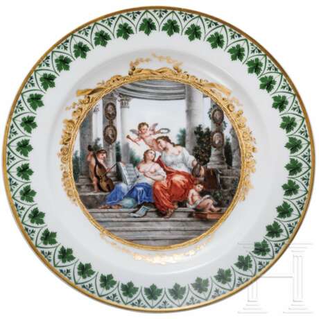 Bildteller mit Allegorie, Meissen, um 1820 - фото 1