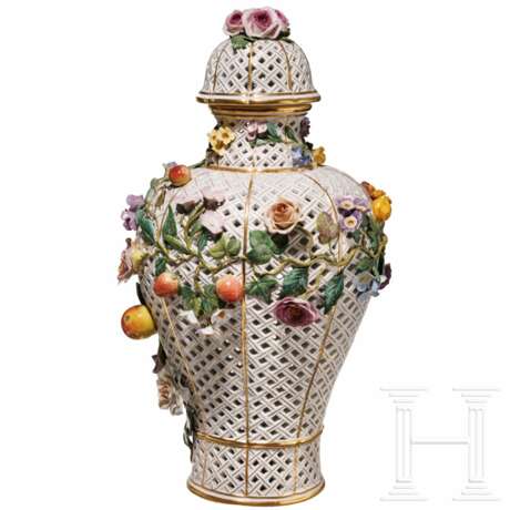 Große Potpourri-Vase, Meissen, um 1890 - photo 1