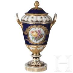 Große Deckelvase (Weimarer Vase) als Ehrenpreis des preußischen Staatsministeriums, Berlin, KPM, um 1910