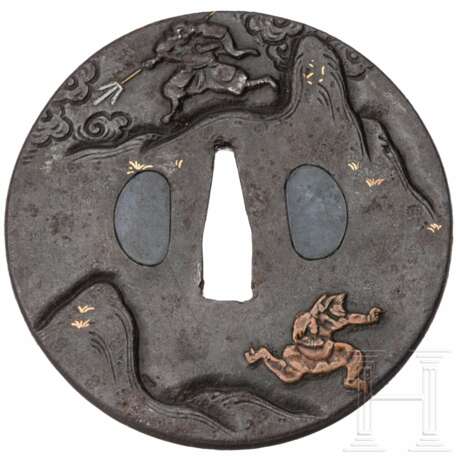 Tsuba, Japan, Mitte Edo-Periode - Foto 1