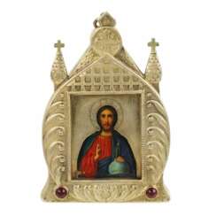 Icon of the Lord Almighty with a Scepter and Orb, Russia, circa 1908-1917