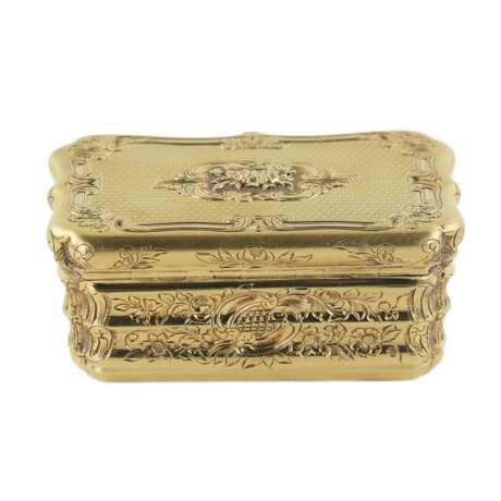 Gold snuff box, by Charles Colin, Hanau, circa 1830 - photo 2