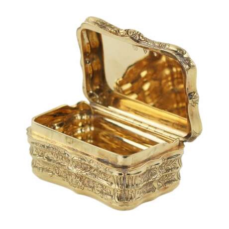 Gold snuff box, by Charles Colin, Hanau, circa 1830 - Foto 3