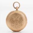 Pavel Bure. Gold 14 K pocket watch on a chain. Russia, 19th century. - Prix ​​des enchères