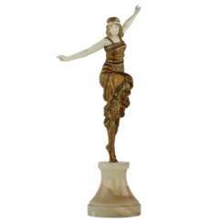 Bronze figure of a Russian dancer. Paul PHILIPPE 1920