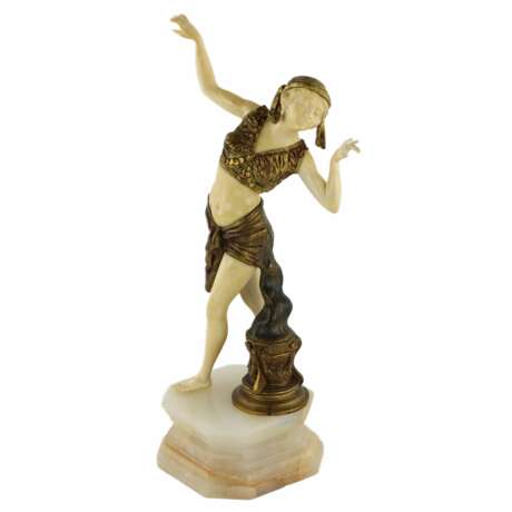 Chryselephantine figurine. Bronze and ivory. Salammbô, circa 1920 - photo 1