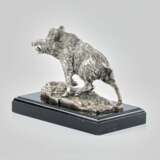 Silver plated figure Boar. - photo 8