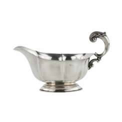 Silver creamer from the supplier of the imperial court V. Morozov. Moscow. 1908-1917