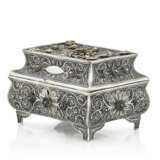 Silver filigree box from the 19th century. Odessa, Russian Empire, 1898-1908 - фото 1