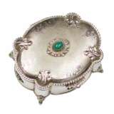 Italian, silver jewelry box of baroque shape. 20th century. - фото 2