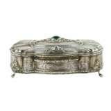 Italian, silver jewelry box of baroque shape. 20th century. - photo 9