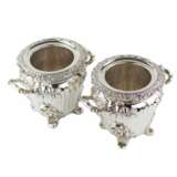 Pair of large, embossed silver wine coolers. England. 1804 Stephen Adams. - Foto 4