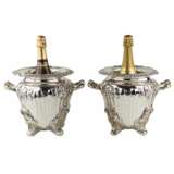 Pair of large, embossed silver wine coolers. England. 1804 Stephen Adams. - Foto 7