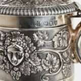 Silver wine jug with glass. Horace Woodward & Hugh Taylor, London 1893. - Foto 7