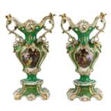 Pair of impressive vases in neo-Rococo style, late 19th century. - Foto 1